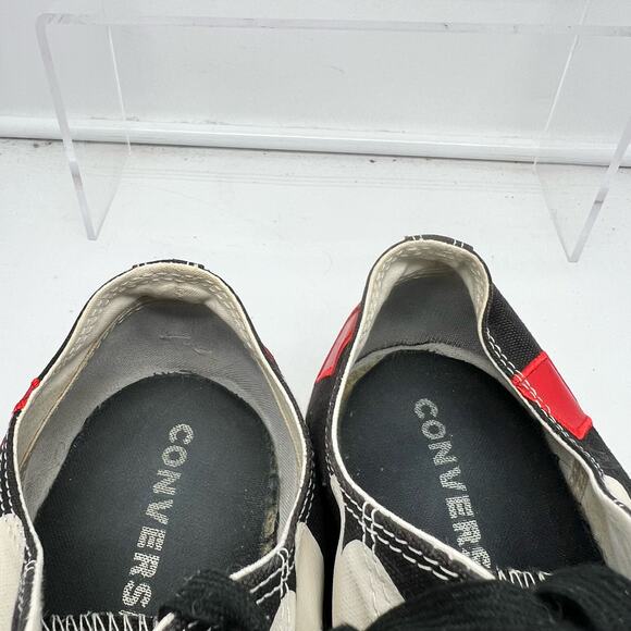 Converse Shoes Mens 13 Chuck Taylor All Star Low Top Deck Of Cards Heart Diamond - Picture 7 of 8